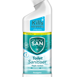 Quicksan Toilet Sanitiser Ecualyptus – 750ml and 750ml x 8