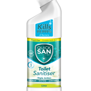 Quicksan Toilet Sanitizer Lime – 750ml and 750ml x 8