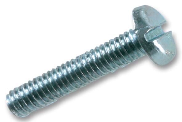 Machine Screws Pan Slot Zinc 3 x 6 – 6 x 50 (Packs of 100)