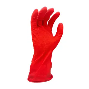 RED HOUSEHOLD GLOVES – MEDIUM and LARGE