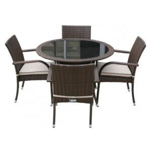 Outdoor Furniture - Table & 4 Chair Set