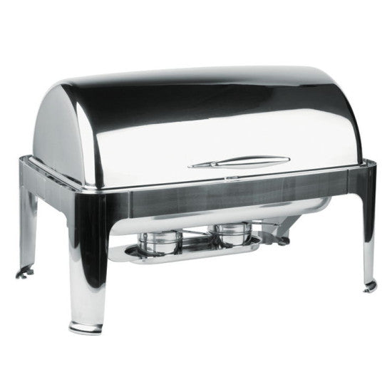 Chafing Dish - Roll Top Silver - Image 2