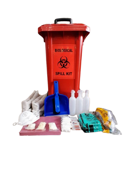 SPILL KITS BIOLOGICAL LAB 80L WHEELIE