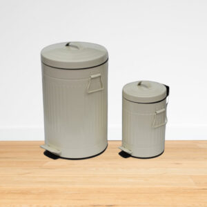 Pedal Bin - Retro 2pc Set 20l + 5l