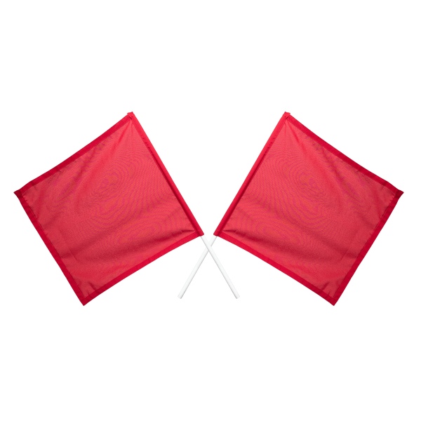 RED ROAD SIDE FLAGS – SMALL (450 X 450) (PRICE EXCLUDES REFLECTIVE STRIP)