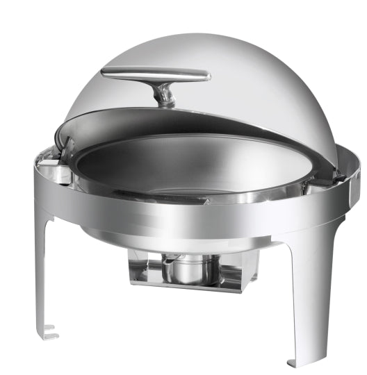 Chafing Dish - Roll Top Silver - Image 3