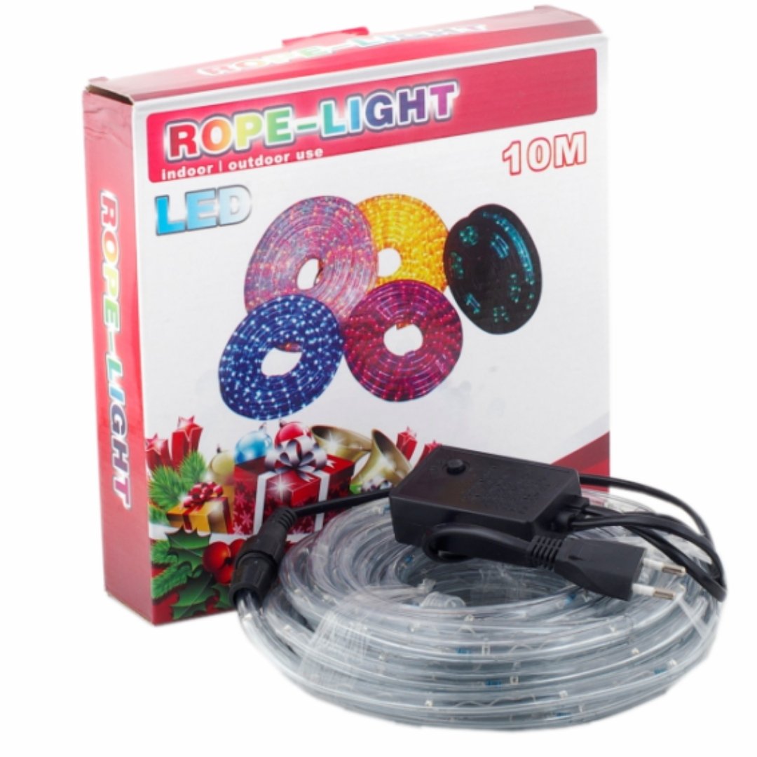 Multi-Colour LED Rope Light - 10m Indoor & Outdoor - Image 4