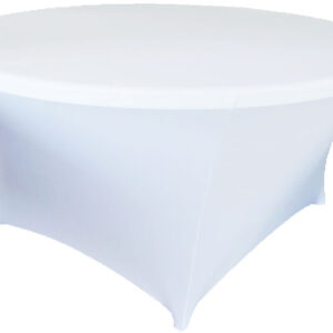 Stretch Table Cloth - Round 10 Seater Table Bon Bon
