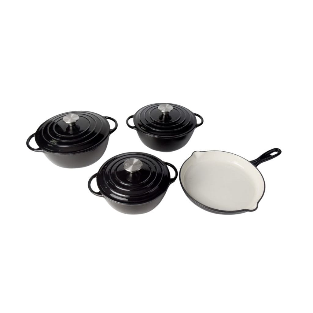 Cast Iron Pot Set - 7pc Royal - Image 2