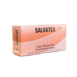 LATEX EXAM GLOVES POWDER-FREE – SMALL, MEDIUM AND LARGE – BOX OF 100