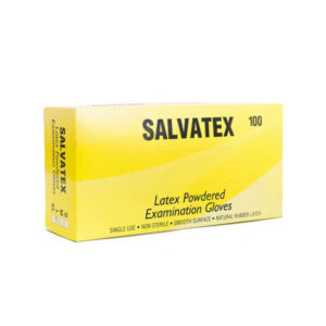 LATEX EXAM GLOVES POWDERED – SMALL, MEDIUM AND LARGE- BOX OF 100