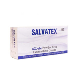 NITRILE EXAM GLOVES POWDER-FREE – SMALL, MEDIUM AND LARGE – BOX OF 100