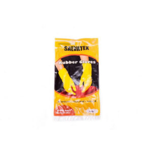 YELLOW HOUSEHOLD GLOVES – Small, Medium, Large and X-Large