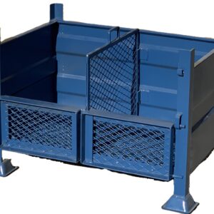 Half Drop Side – No Divider – 1.6mm sheet and 50 x 50 x 50 Angle Iron 915l – 1200l