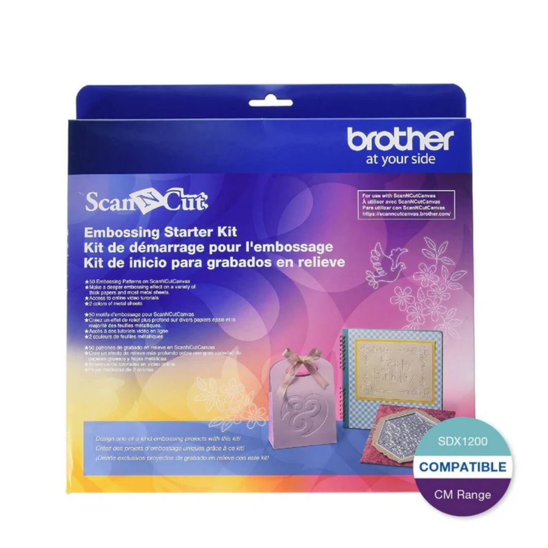 Brother ScanNCut - Embossing Starter Kit