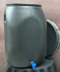 Black 50L Tap Incl. – open top