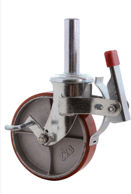 Quickstage Steel Scaffolding Castor Poly Ø200 x 38mm Sp