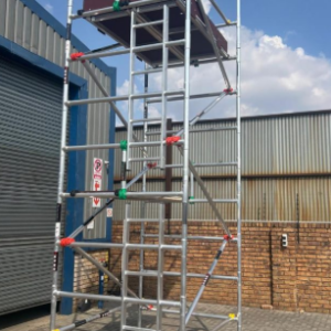 Wide SPAN 1500 LADD TOWER Aluminum Scaffolding (length) = 1850mm x (width) 1500mm x 9200mm