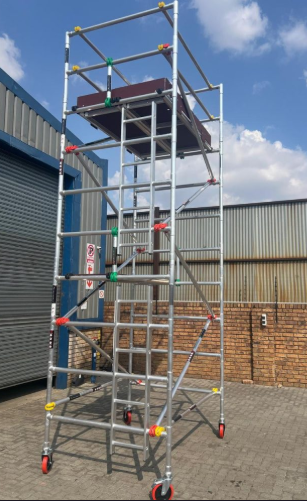 Wide SPAN 1500 LADD TOWER Aluminum Scaffolding (length) = 1850mm x (width) 1500mm x 10200mm