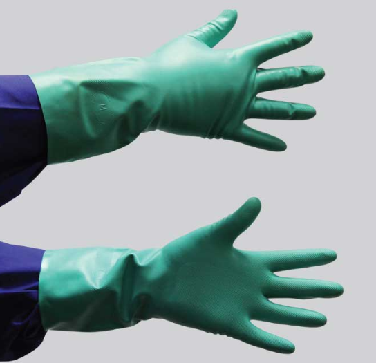 NITRILE – CHEMICAL USE Nitrile, Green, Diamond Grip – 30cm,Unsupported,size S, M, L, XL and XXL