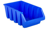 Big Jim Bin 1 (110mm), Bin 2 (160mm), Bin 2 (210mm) Long, Bin 3 (240mm), Bin 4 (340mm) and Bin 5 (490mm) Packs of 10 Blue