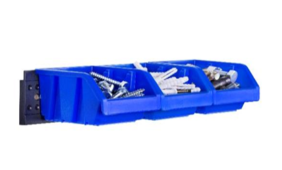 DIY Bin Set TWO LONG (3Bins+1Strip) Pack of 10