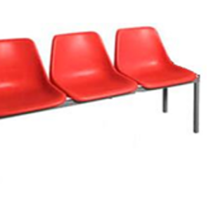 Bench Unit: 3 Seater Polyshell (32mm Tube)