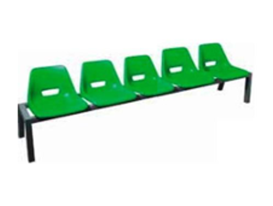 Bench Unit: 5 Seater Polyshell (50mm Tube)