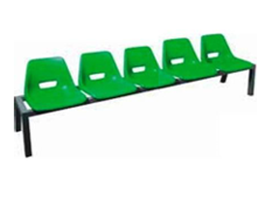 Bench Unit: 6 Seater Polyshell (50mm Tube)