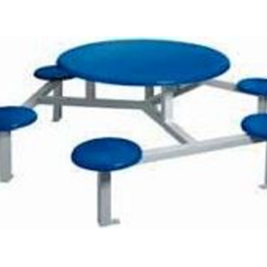 Seating Set – 1050mm Round (6 Seater Fibreglass)