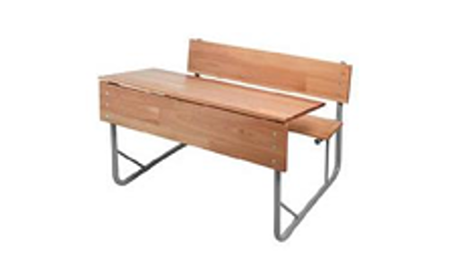 Secondary Double Combination Desk 1200X45X750 (MDF) and (Saligna) -Sold in a (Pack of 5)