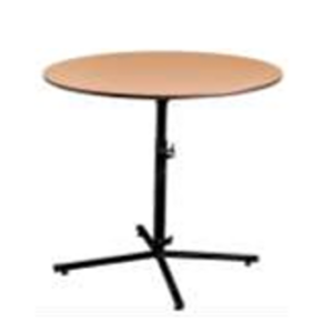 Cocktail Table 900mm Round (1090mm High) (SW) – Pack of 5