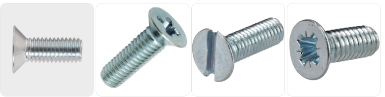 Machine Screws Csk Hd Zinc 3 x 6 – 10 x 50 (Packs of 100) - Image 2