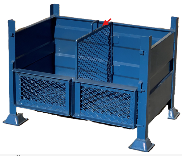 Dividers only for Half-Drop Stillage Bin 610w – 915w