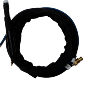 Tig Torches – WP-18 4M TIG Torch With Switch and WP-18 8M TIG Torch With Switch – LH Bullnose (Water Cooled)