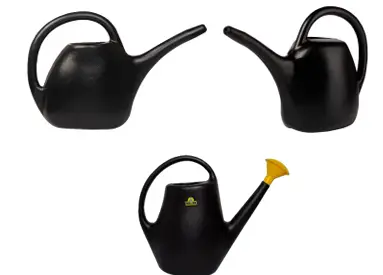 Watering Cans 2L (Black), 4L (Black) and10L (Black | Yellow) – Packs of 4