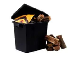 Handy Bin Black 40L (Handyman) – Pack of 5