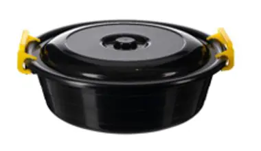 Big Jim 40L Round Storage (Black) – Pack of 5