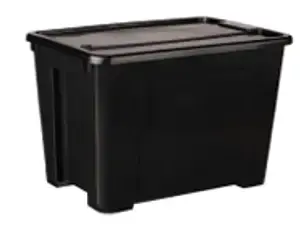 Storage Box 22L (Black) – Pack of 10