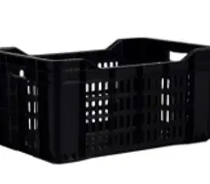 Stack Vented Crate 45L (Black)
