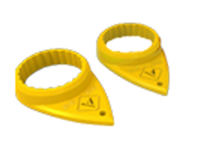 VARIOUS OTHER OPEN CAPS 17MM-57MM – Packs of 100