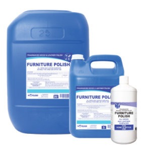 Hospitality Furniture Polish – 1LT Retail, 1LT x 12, 5LT, 5LT x 4, 25LT, 200LT and 1000LT