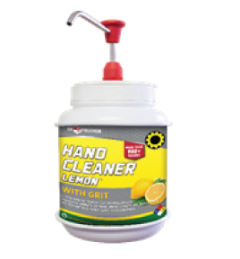 Industrial Hand Cleaner Lemon Grit – 500ml, 500ml x 24, 3.4LT, 3.4LT x 6, – (Pump and bracket is separately sold) 3.4LT(Complete), 3.4LT x 6(Complete)