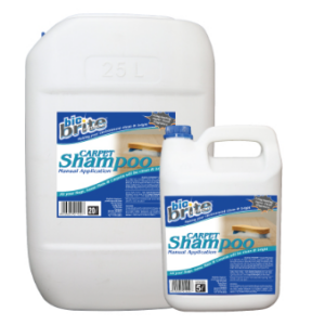 Bio Brite Carpet Shampoo Hand – 1LT x 12, 5LT, 5LT x 4 and 25LT