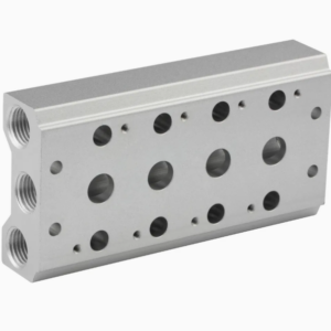 COMMON SUPPLY AND EXHAUST MANIFOLD FOR VALVES 1/2″ – 4 Station Manifold to 1/2″ – 10 Station Manifold and 1/2″ Blanking Plate
