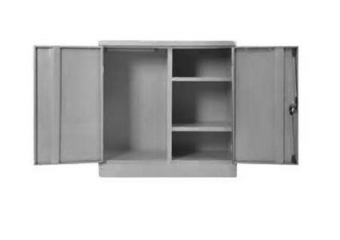Gents Wardrobe – WDR04 – 900x900x450 – Hammerton Grey/Ivory Karoo