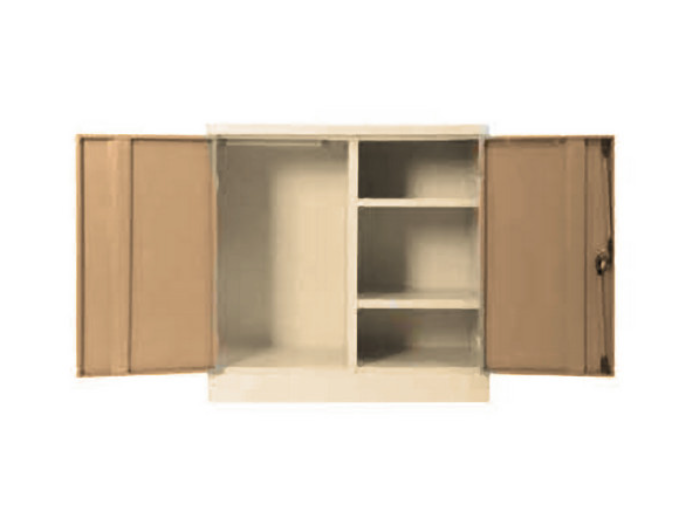 Gents Wardrobe – WDR04 – 900x900x450 – Hammerton Grey/Ivory Karoo - Image 2