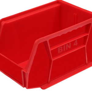 Bin Size 4 Blue, Green, Clear, Red, Yellow and Grey – 210mm x 140mm x 130mm