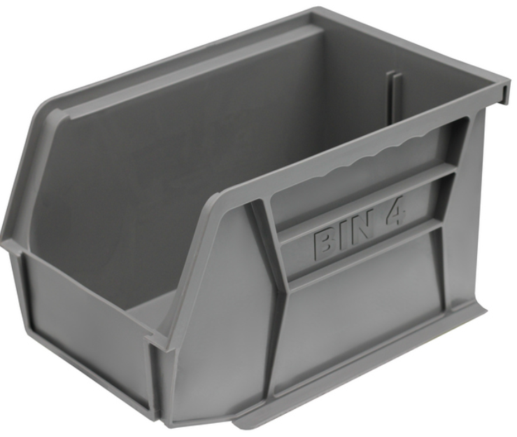 Bin Size 4 Blue, Green, Clear, Red, Yellow and Grey – 210mm x 140mm x 130mm - Image 2