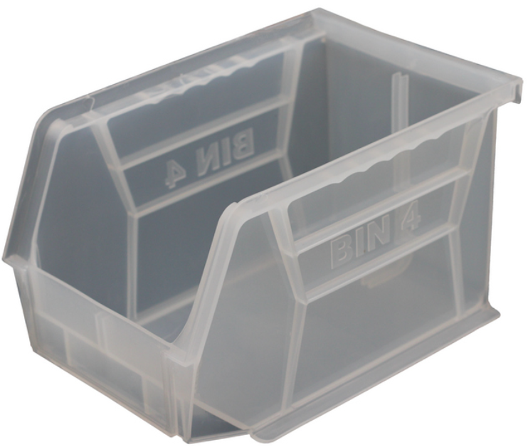 Bin Size 4 Blue, Green, Clear, Red, Yellow and Grey – 210mm x 140mm x 130mm - Image 4